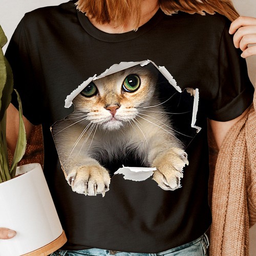 Graphic cat funny - graphic,