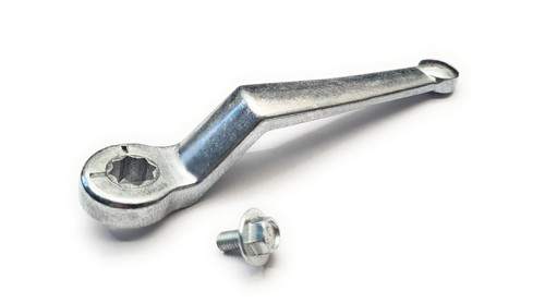 Hydraulic ball valve handle - hydraulic,