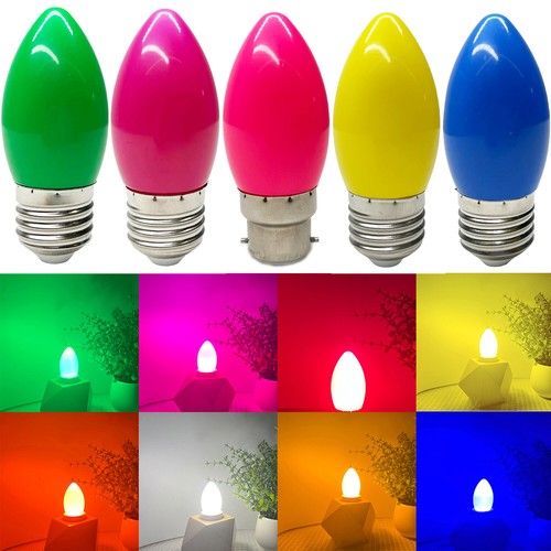 Coloured led candle - coloured, light