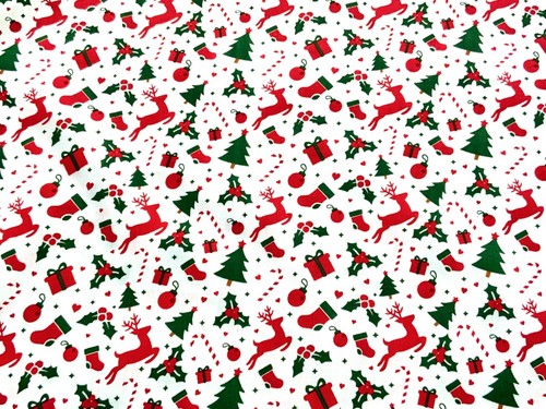 Christmas theme polycotton - theme,