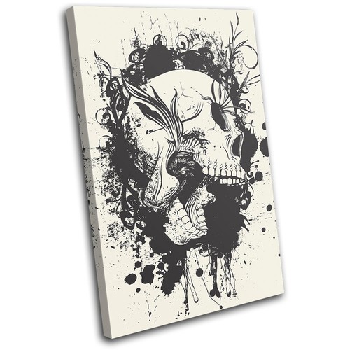 Skull grunge illustration - grunge,