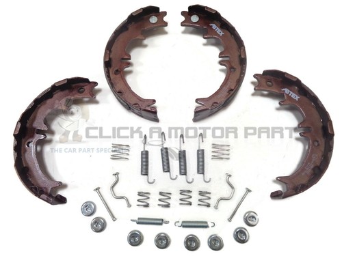 Rear handbrake shoes set - rear,