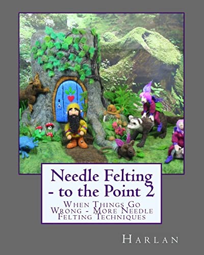 Needle felting the - needle, to