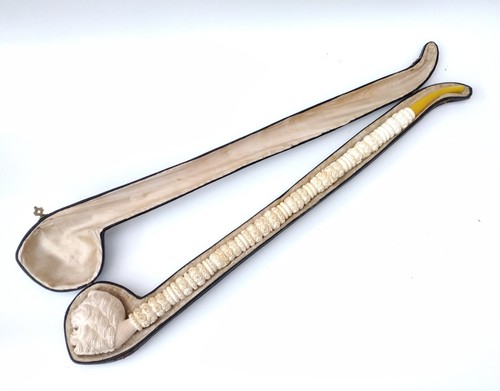 Large meerschaum smoking - meerschaum,