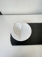 Porcelain Heart Plate and