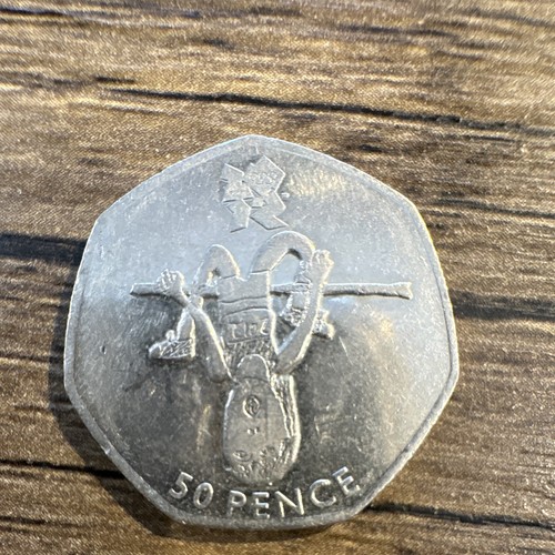 2011 50p coin london 2012 - 50p,