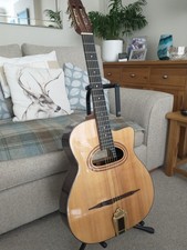 Very Rare & Beautiful! Vintage  Maccaferri MAC10 Gypsy Guitar. Tip Top Condition