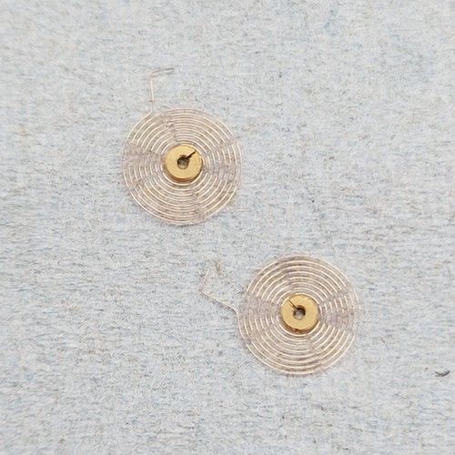Tiny clock hairsprings - 2,