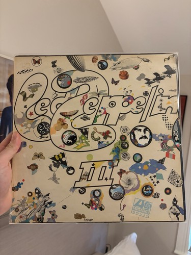 Led zeppelin iii plum label - led,