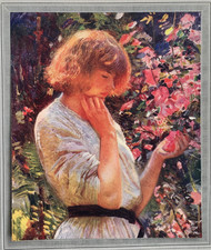 Marshmallows by Dame Laura Knight - Antique Print 1917