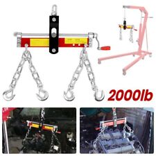 900kg 2000lbs Engine lifting Hoist Leveller Chain Load Garage Loading Balance