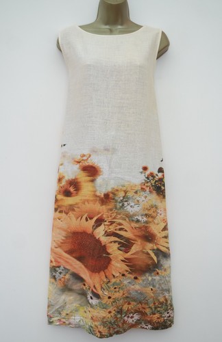 Next sunflower print linen - sunflower, mix