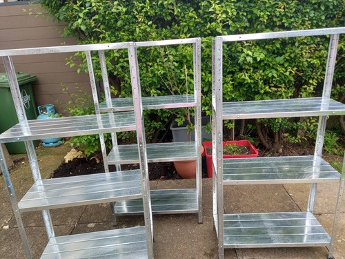 Set metal wickes storage - set,