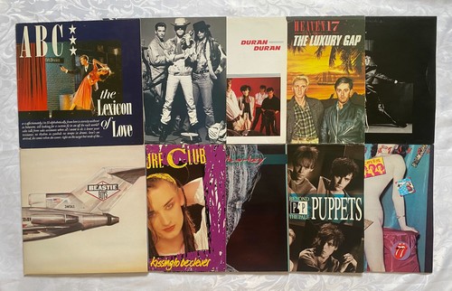 1980s vinyl records - 12",