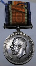 WW1 WAR MEDAL COOK CHIEF MOTOR