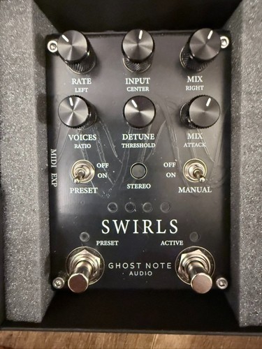 Ghost note audio swirls - ghost,