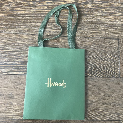 Harrods dark green - harrods, paper