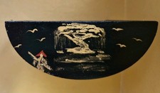 Chinoiserie hand painted side - hand,