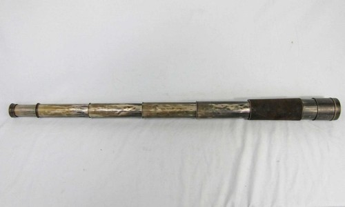 Big antique telescope - telescope, by