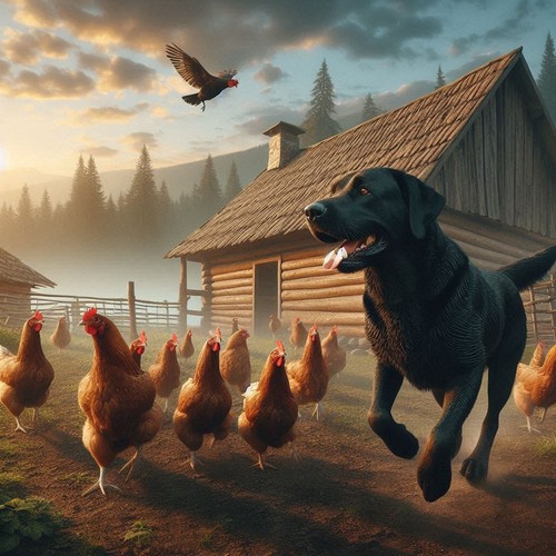 Black labrador cross - black,