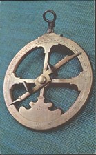 MARINER'S ASTROLABE, DUNDEE MUSEUM, Scotland - Vintage POSTCARD