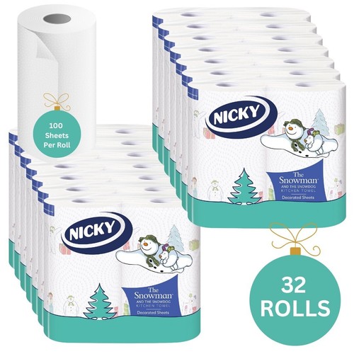 Rolls nicky 2ply - rolls, printed