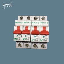 4 X MOELLER XPOLE PLS6-B10 MCB
