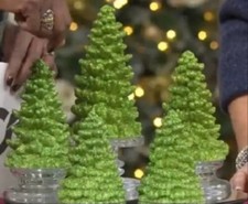 Green Glitter Wax Christmas