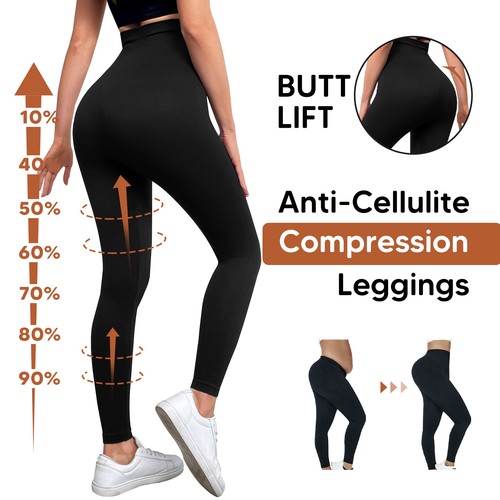 High waisted anti cellulite - high-waisted, anti-cellulite