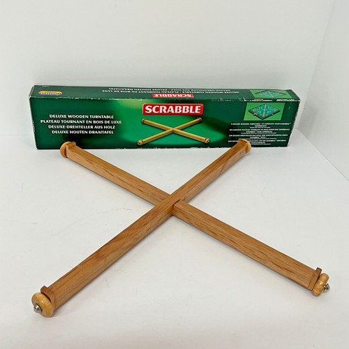 Scrabble deluxe wooden - scrabble,