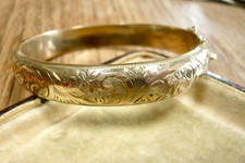 VINTAGE 9CT GOLD METAL CORE