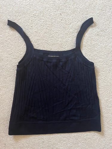 Peal tank top vest ribbed - tank,