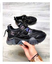 Black chunky sneakers Kulig 7
