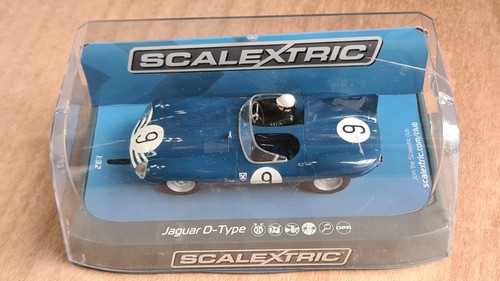 Scalextric c3730 jaguar type - jaguar, d-type