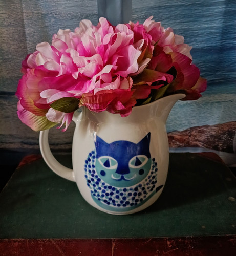 Vintage cat jug - vintage, pitcher