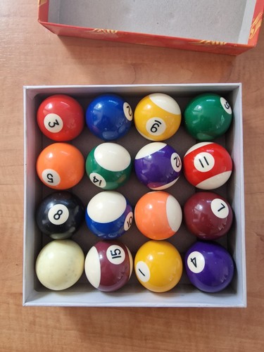 Supapro pool billiard balls - pool,