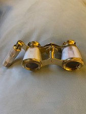 Mother of Pearl Opera Glasses with handle
