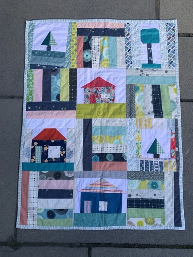 Baby quilt lap blanket - , 69cm