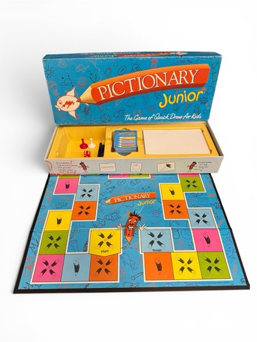 Vintage pictionary junior - vintage, 1999