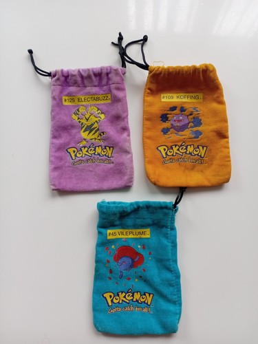 Vintage pokemon marble pouches - marble,