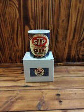 STP mug, Esso, Castrol, Shell