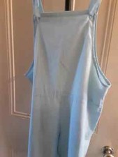 Ladies size M Lightweight turquoise dungarees/jumpsuit. NEW