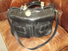 Chloe Saskia Black Leather bag