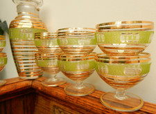 French Tchecoslovaquie Glass