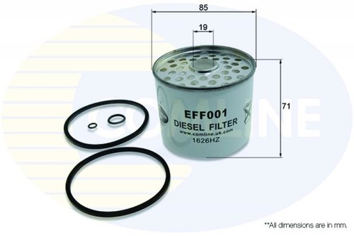 Engine fuel filter comline for - engine,
