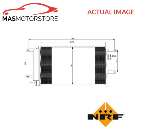 Air con condenser - air,