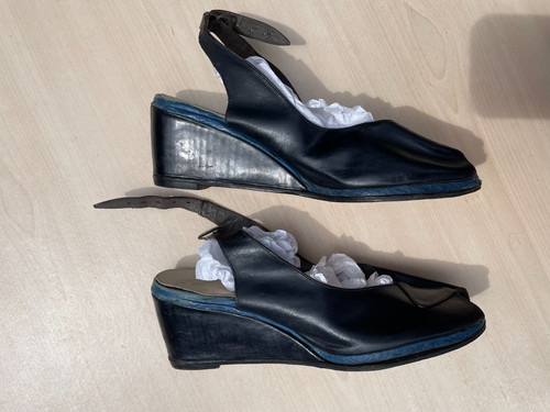 Vtg stylish fab art deco - fab, wedge