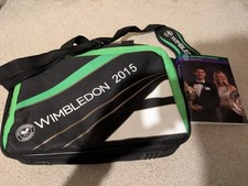 Official Wimbledon Championships 2015 Bag With Tags Never Used Plus Compendium