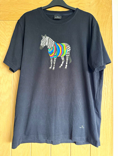 Paul smith black zebra shirt - paul, t-shirt