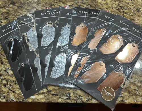 Horizon galvanized metal tags - galvanized,